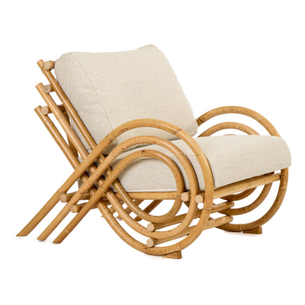 Lounging armchair VOLUTE